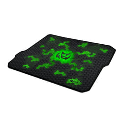C-TECH Anthea Cyber Tapis de souris de jeu Noir, Vert