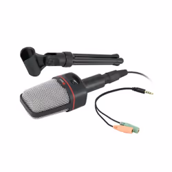 C-TECH MIC-02 microphone Noir Microphone de table