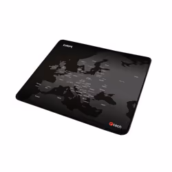 C-TECH MP-01E, Noir, Image, Tissu, Base antidérapante