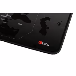 C-TECH MP-01W tapis de souris Noir