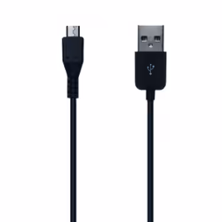 Connect IT CI-111, 1 m, Micro-USB A, USB A, USB 2.0, Mâle/Mâle, Noir
