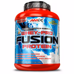 Amix Nutrition Whey-Pro FUSION, Poudre, Concentré de protéine de lactosérum, Isolation de la protéine de lactosérum, Banane,  ...