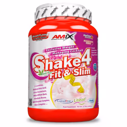 Amix Nutrition Shake 4 Fit&amp;Slim, Supplément d'aide au régime et de contrôle d'appétit, Poudre, Pot en plastique, Chocolat ...