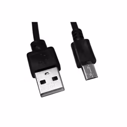 Evolveo USB/microUSB, USB A, Micro-USB A, USB 2.0, Mâle/Mâle, Noir