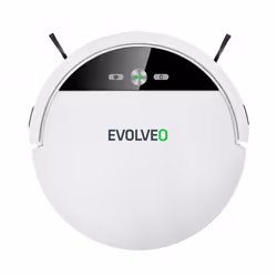Evolveo ROB RTX-H6, Sans sac, Blanc, 0,3 L, 62 dB, 2600 mAh, 110 min