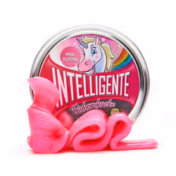 Intelligente Knete 123014, Pâte à modeler, Rose, Enfant, 1 pièce(s), Boîte de conserve, Garçon/Fille