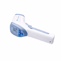 TrueLife CAREQ7BLU, Thermomètre à distance, Bleu, Blanc, Universel, Boutons, °C, °F, 0,2 °C