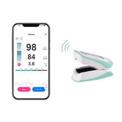 TrueLife Oximeter X5 BT oxymètre de pouls Vert, Blanc - Vue supplémentaire 2