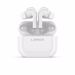 Lamax Clips1, True Wireless Stereo (TWS), Appels/Musique/Sport/Au quotidien, 20 - 20000 Hz, 43 g, Casque, Blanc