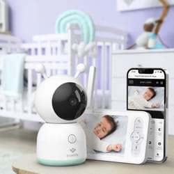 TrueLife NannyCam R7 Dual Smart 300 m Wi-Fi Blanc