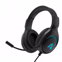 Lamax LMXHGU1, Avec fil, Jouer, 20 - 20000 Hz, 270 g, Casque, Noir