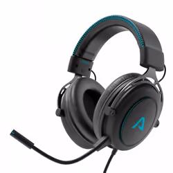 Lamax LMXHGE1, Avec fil, Jouer, 20 - 20000 Hz, 355 g, Casque, Noir