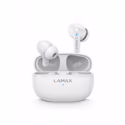 Lamax Clips1 Play, Sans fil, Appels/Musique, 20 - 20000 Hz, Casque, Blanc