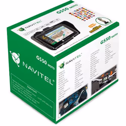 Navitel G550 Moto navigateur Portable/Fixe 10,9 cm (4.3") TFT Écran tactile Noir - Vue supplémentaire 4