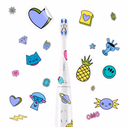 Niceboy ION Sonic Kids Enfant Brosse à dents à ultrasons Blanc
