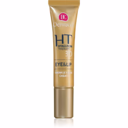 Le soin contour des yeux Dermacol Hyaluron Therapy 3D agit sur la peau autour des yeux en la nourrissant et l’hydratant.