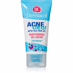Découvrez les effets bénéfiques de l'huile d'arbre à thé dans la gel-crème hydratant pour peaux à problèmes, acné Dermacol Ac ...