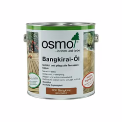 OSMO Huile pour terrasse 006 BANGKIRAàCLAIR HUILE TERRASSE OSMO – 0.750L