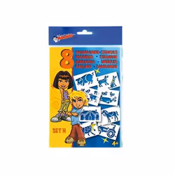 Malinos 301004, Pochoir art, Enfants, Blanc, 4 an(s), 8 pièce(s)
