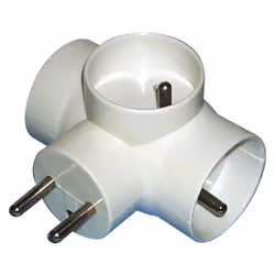 Emos P0024, Universel, Universel, 250 V, 50/60 Hz, 10 A, Blanc