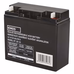 Accumulateur au plomb 12 V 18 Ah Batterie 12V / 18Ah dimensions 181 × 77 × 167 mm poids 488kg