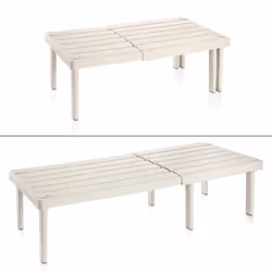 Tescoma 899486 étagères Étagère Autonome Polypropylène (PP), Élastomère thermoplastique (TPE) Beige - Vue supplémentaire 2
