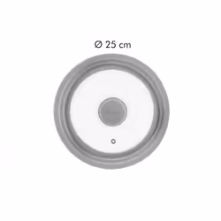Tescoma 619121 couvercle Rond Gris, Transparent - Vue supplémentaire 4