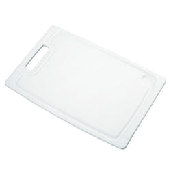 Tescoma 378814 planche à découper pour cuisine Rectangulaire Plastique Blanc