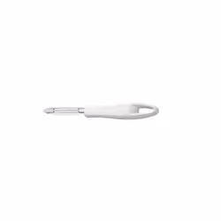 Tescoma 420102 Éplucheur Fruits et légumes Éplucheur droit Acier inoxydable, Blanc