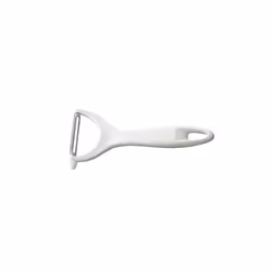 Tescoma 420104 Éplucheur Légumes Eplucheur en Y Acier inoxydable, Blanc