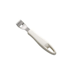Tescoma 420118 Éplucheur Fruits Acier inoxydable, Blanc