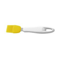 Tescoma 420162 Pinceau à pâtisserie Silicone Blanc, Jaune