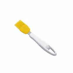 Tescoma 420162 Pinceau à pâtisserie Silicone Blanc, Jaune