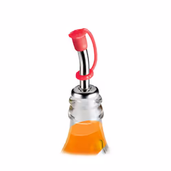 Tescoma 420690 bouchon de bouteilles et de carafes Rouge, Acier inoxydable, Jaune