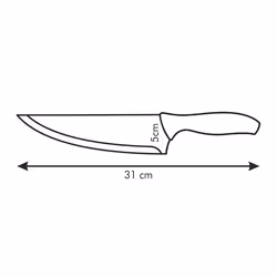 Tescoma 862042 Couteau de cuisine Acier inoxydable 1 pièce(s) Couteau de chef