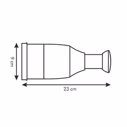 Tescoma 643555 ustensile pour râper et émincer Blanc
