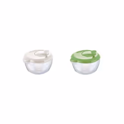 Tescoma 643590 essoreuse a salade Transparent, Blanc Manivelle/poignet