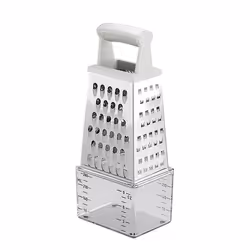 Tescoma 643788, Râpe, Acier inoxydable, Blanc, Plastique, Acier inoxydable, verticale, 90 mm, 220 mm