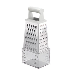 Tescoma 643788 râpe Acier inoxydable, Blanc
