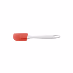Tescoma 420504, Spatules et raclettes de cuisine, Rouge, Blanc, Silicone, Plastique, Orifice de suspension, 220 °C