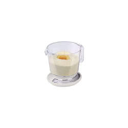 Tescoma 634560 escabeaux de cuisine Blanc Comptoir Rond Balances de cuisine mécaniques