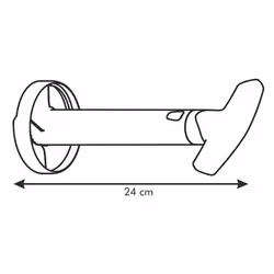 Tescoma 643650 trancheuse Manuel Couleurs assorties Plastique