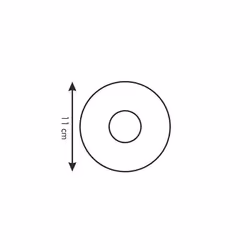 Tescoma 900636 vidage pour évier Gris 8,99 cm (3.54")
