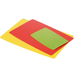Tescoma 378878 planche à découper pour cuisine Rectangulaire Plastique Vert, Rouge, Jaune