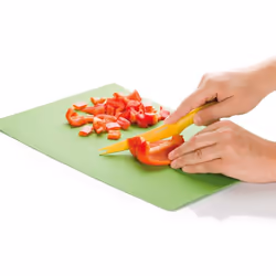 Tescoma 378878 planche à découper pour cuisine Rectangulaire Plastique Vert, Rouge, Jaune