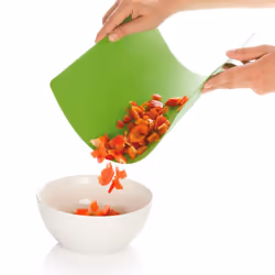 Tescoma 378878 planche à découper pour cuisine Rectangulaire Plastique Vert, Rouge, Jaune