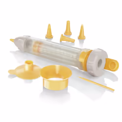 Tescoma 630536, Silicone, Gris, Transparent, Jaune, Plastique, Ampoule, 150 mm