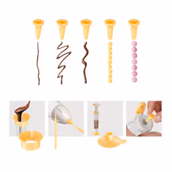 Tescoma 630536 pistolet de décoration de pâtisseries