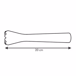 Tescoma 308836 mortier et pilon Vert Plastique - Vue supplémentaire 4
