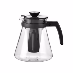 Tescoma Teo Théière simple 1250 ml Noir, Transparent